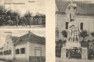 Fülöpszállás, Városháza, csendőrség, hősi emlékmű