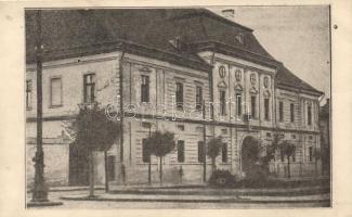 Marosvásárhely, Igazságügyi palota 'Kultura' nyomda / Palace of Justice 'vissza' So. Stpl