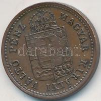 1885KB 1Kr Cu "Középcímer" T:2
Adamo M4.1