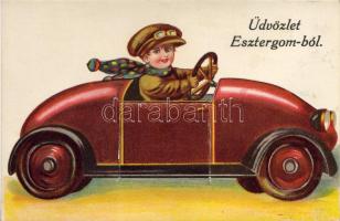 Esztergom mit Leporello