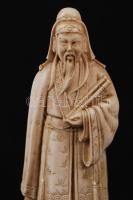 A három kínai Feng Shui isten: Fu, Lu és Shou, cenzúrázó bélyegző (a kibocsátott beszéd megfelelő) c...