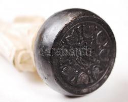 A három kínai Feng Shui isten: Fu, Lu és Shou, cenzúrázó bélyegző (a kibocsátott beszéd megfelelő) c...