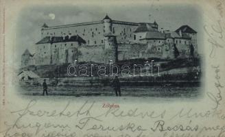 Zólyom, vár, kiadja Ivánszky Elek / castle (EK)