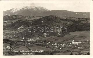 Kirchberg am Wechsel - 2 old postcards, one of them non pc