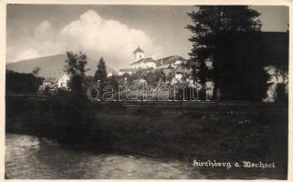 Kirchberg am Wechsel - 2 old postcards, one of them non pc