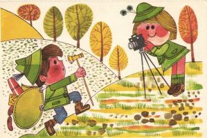 3 db modern "Takarékosság" grafikai lap