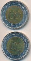 2002. 100Ft "Kossuth" (2x), egyiknél kötőjel hiányzik az évszámok közül! T:2
