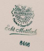 Két szendvicses tálca, egyik jelzett, hibátlanok, 31×15 cm, 31×19 cm