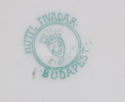 Hüttl Tivadar csésze "Csorbató" felirattal, matricás, jelzett, alj nélkül