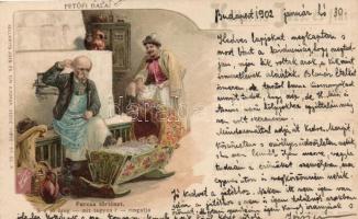 Petőfi dalai: Furcsa történet, Kollarits József és fiai reklám és kiadása, folklór / Hungarian folklore, advertisement litho