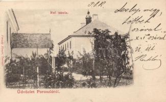 Poroszló, Református iskola