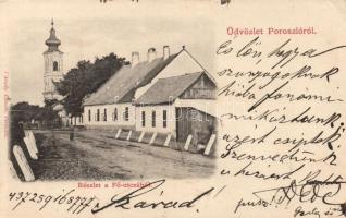 Poroszló, Fő utca, templom (EK)