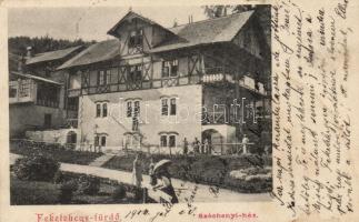 Feketehegyfürdő, Széchenyi ház / house (fl)