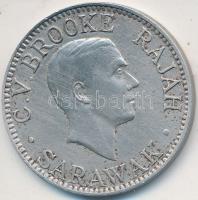 Sarawak 1920. 10c "Charles V. Brooke Rajah" T:2- Sarawak 1920. 10 Cents "Charles V. Brooke Rajah" C:VF Krause KM# 16