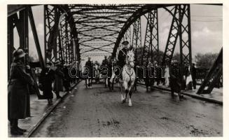 1938 Komárom, Vitéz nagybányai Horthy Miklós, bevonulás / Horthy, entry of the Hungarian troops 'vissza' So. Stpl