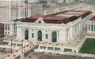 New York, The New Grand Central Depot, 42nd Street, No. 1014. (fa)