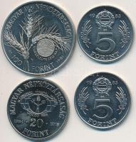 1983. 5Ft "FAO" (2x) + 1981. 100Ft "FAO" + 1984. 20Ft "FAO" T:PP,BU