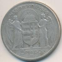 1930. 5P Ag "Horthy-jobbra" T:3
Adamo P8