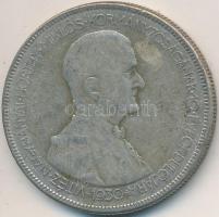 1930. 5P Ag "Horthy-jobbra" T:3
Adamo P8