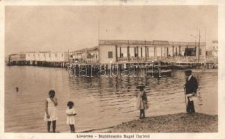 Livorno, Stabilimento Bagni Garbini / beach (Rb)