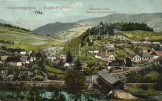 Gölnicbánya, Thurzó vár romjai, Feitzinger Ede No. 729. / castle ruins (EB)