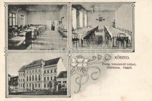 Kőszeg, Evangélikus leánynevelő intézet, Art Nouveau floral; Róth Jenő kiadása