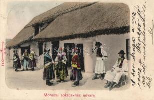 Mohács, Sokác ház udvara