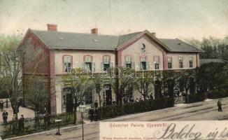 Budapest XV. Rákospalota-Újpest, Palota-Újpest vasútállomás (kis szakadás / small tear)