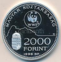 1998. 2000Ft Ag "WWF - Óvd a természetet" T:PP Tanúsítvánnyal! Adamo EM154