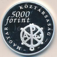 2004. 5000Ft Ag "Pécsi ókeresztény sírkamrák" T:PP Tanúsítvánnyal!