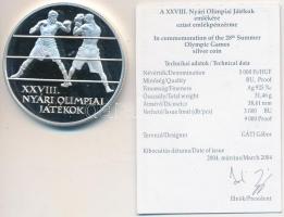2004. 5000Ft Ag "Nyári olimpia-Athén" T:PP Tanúsítvánnyal!