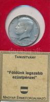 Amerikai Egyesült Államok 1967. 1/2$ Ag "Kennedy" T:2- USA 1967. 1/2 Dollar Ag "Kennedy" C:VF