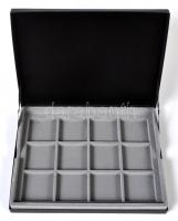 Éremtartó kazetta kivehető tálca nélkül 12 férőhellyel használt, de újszerű állapotban