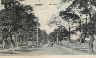 Szolnok, Vasúti fasor (ázott / wet damage)