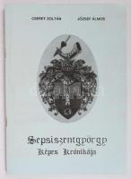 Cserey Zoltán-József Álmos: Sepsiszentgyörgy képes krónikája. Kovászna, 1991, Ige. Kiadói papírkötés, képekkel illusztrált, jó állapotban.