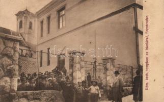 Szentendre, Római katolikus templom és iskola (ázott / wet damage)