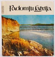 Padomju Latvija. Riga, 1970, Liesma(Lettország-képeskönyv, lett és orosz nyelven). Kiadói egészvászon kötés, védőborítóval, jó állapotban.