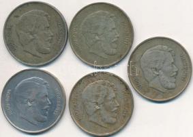 1947. 5Ft Ag "Kossuth" (5x) T:2-,3
Adamo F8.1