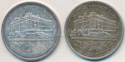 1992. 200Ft Ag "MNB" (2x) T:2-
Adamo F13
