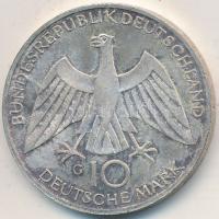 NSZK 1972G 10M Ag "Olimpia-München" T:2- GFR 1972G 10 Mark Ag "Olymics Munich" C:VF