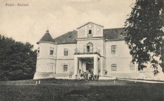 Felsőelefánt, kastély / castle