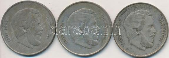 1947. 5Ft Ag "Kossuth" (3x) T:2-,3
Adamo F8.1