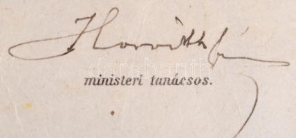 1914 Bp., A selmecbányai erdészeti államvizsgáló bizottság elnöksége által kibocsátott díszes erdőmé...