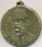 1894. "Kossuth Lajos, dicső korszak lánglelkű alkotója" Br emlékmedál szalag nélkül(29mm) T:2