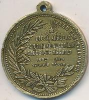 1894. "Kossuth Lajos, dicső korszak lánglelkű alkotója" Br emlékmedál szalag nélkül(29mm) ...