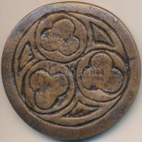 DN "Földi Béla Alapítvány" Br emlékplakett (64mm) T:2