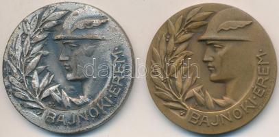 Matskássy Gyula (1912-1971) ~1938. "Bajnoki Érem / Magyar Pénzintézeti Sportegyletek Ligája&quo...