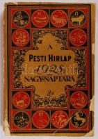 1928 Bp., A Pesti Hírlap 1928. évi nagy naptára, benne érdekes cikkekkel, 479p