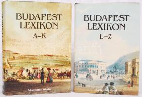 Budapest Lexikon I-II. kötet. Második, bővített kiadás. Bp., 1993, Akadémiai Kiadó. Kiadói egészvászon kötés, védőborítóval, képekkel illusztrált, jó állapotban.
