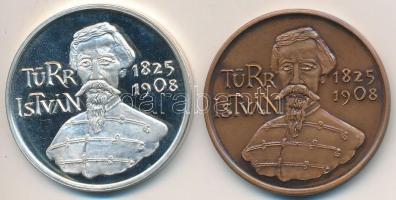 Lantos Györgyi / Szabó Géza (1939-) 1988. "MÉE XIX. Vándorgyűlése Baja / Türr István" Ag (...